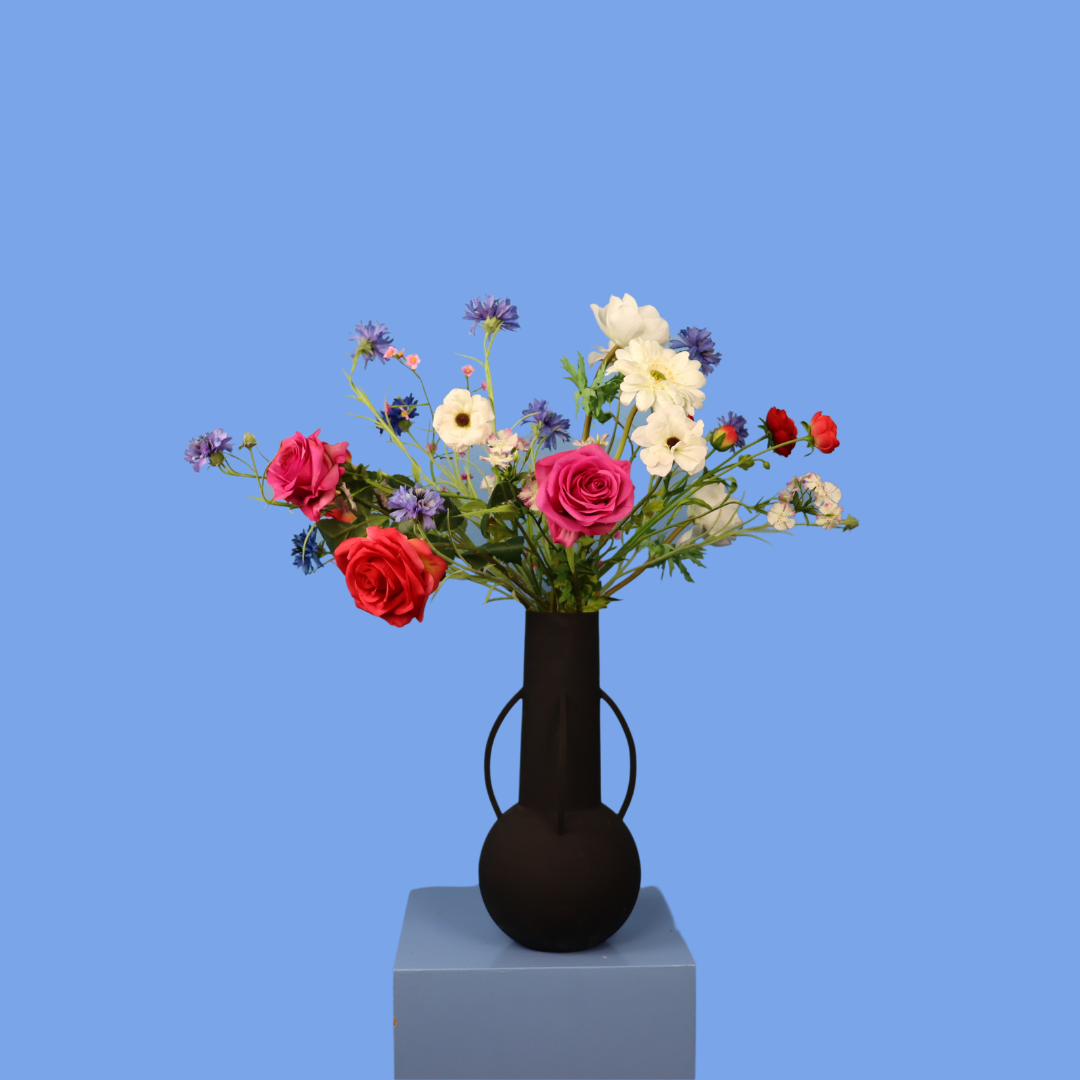 M - Lianne | Pols Potten vaas met kunstbloemen | Medium