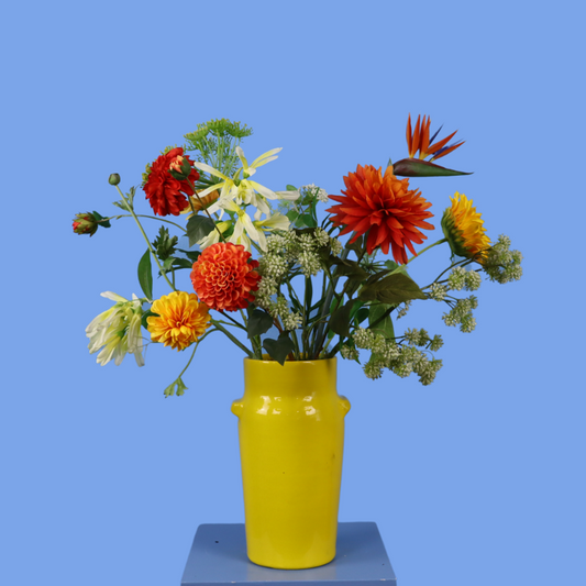 L - Lizzy | Serax vaas met kunstbloemen | Large