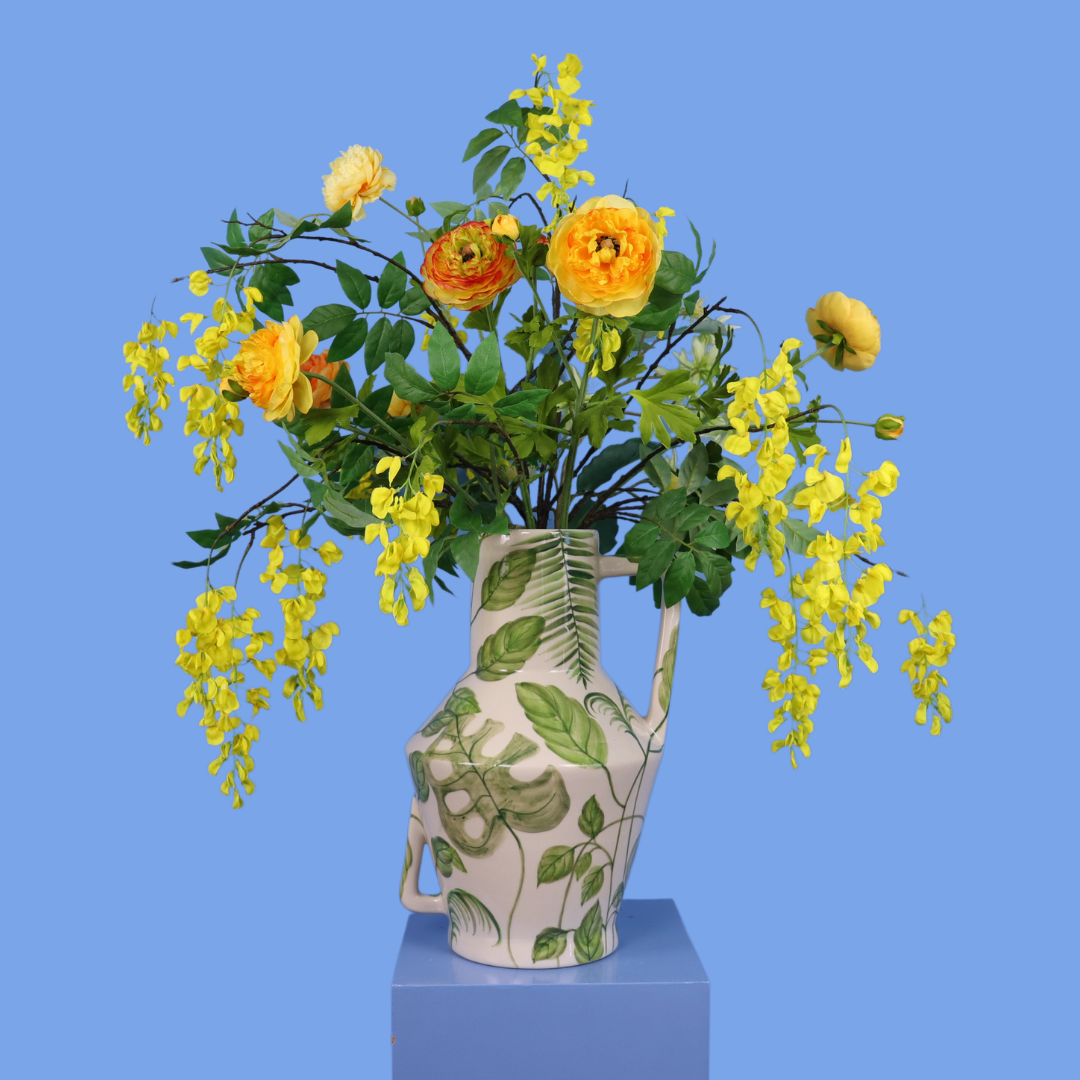 Kunstboeket Lula in Return to Sender vaas, maat XL – Reflower
