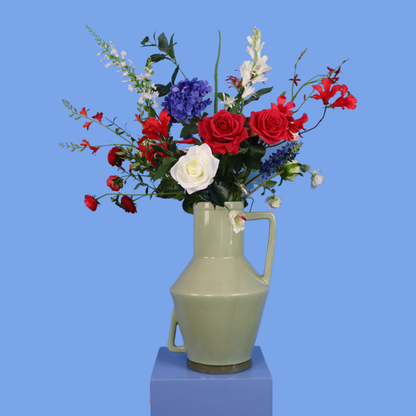 XL - Marcia | Return to Sender vaas met kunstbloemen | XL