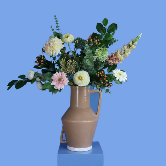 XL - Martien | Return to Sender vaas met kunstbloemen | XL