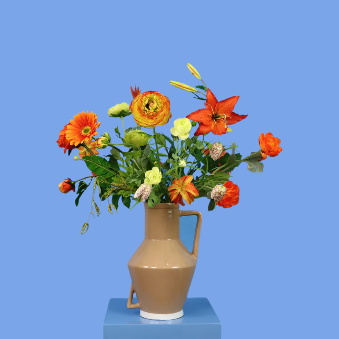L - May | Return to Sender vaas met kunstbloemen | Large