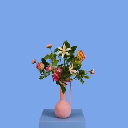 M - Meesie | Pols Potten vaas met kunstbloemen | Medium