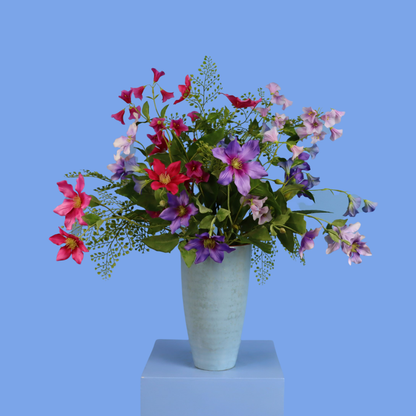 L - Noa | Reliving vaas met kunstbloemen | Large