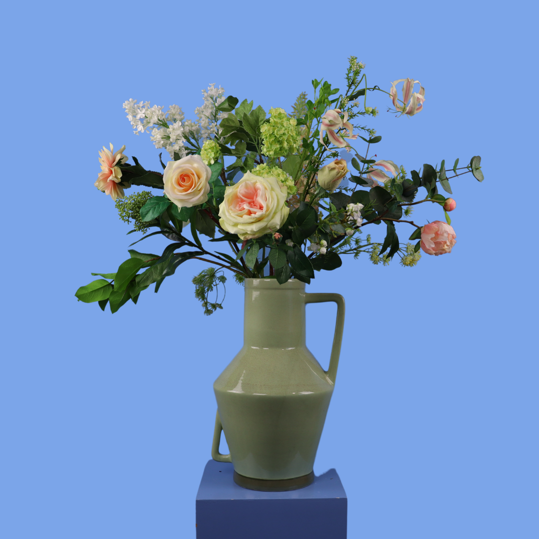 XL - Nora | Return to Sender vaas met kunstbloemen | XL