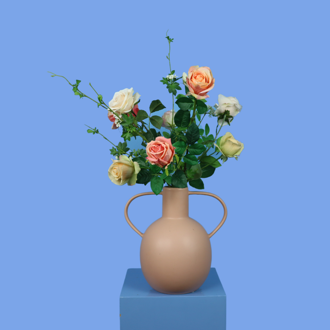 L - Noud | Urban Nature Culture vaas met kunstbloemen | Large