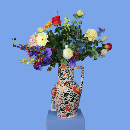 XL - Sarah | Return to Sender vaas met kunstbloemen | XL