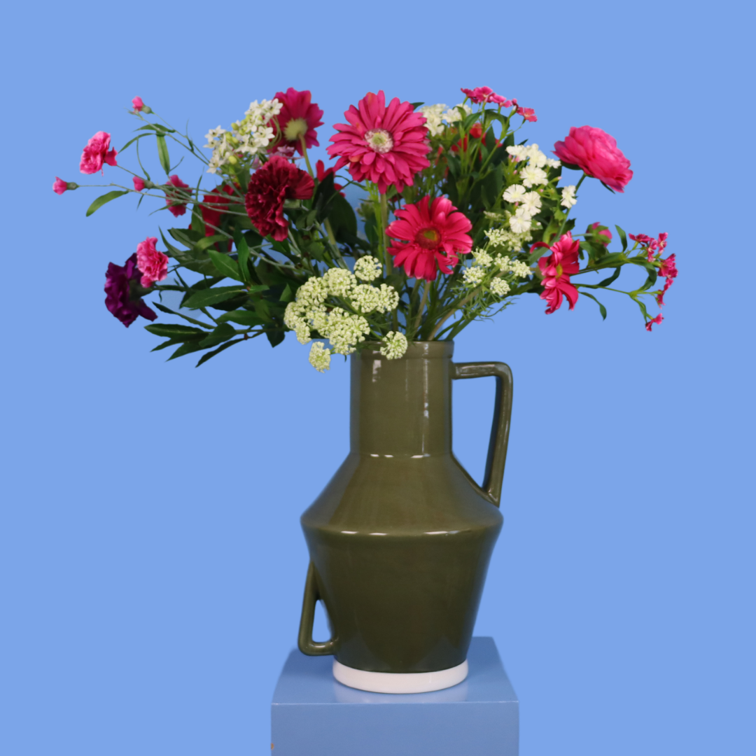 XL - Sef | Return to Sender vaas met kunstbloemen | XL