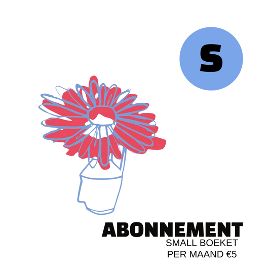 Reflower kunstbloemenabonnement Small – boeket inclusief designvaas