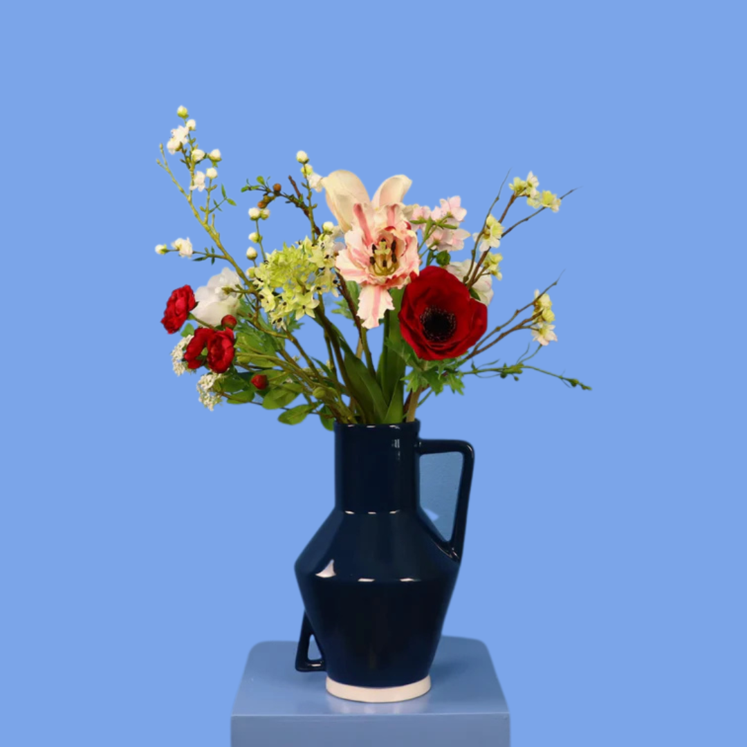 M - Tom | Return to Sender vaas met kunstbloemen | Medium