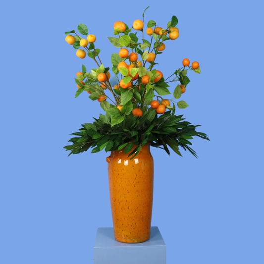 XL - Trees | Serax vaas met kunstbloemen | XL