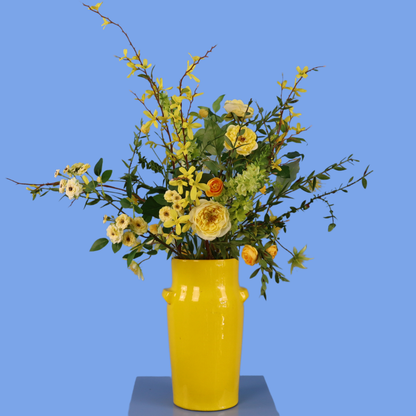 L - Zana | Serax vaas met kunstbloemen | Large