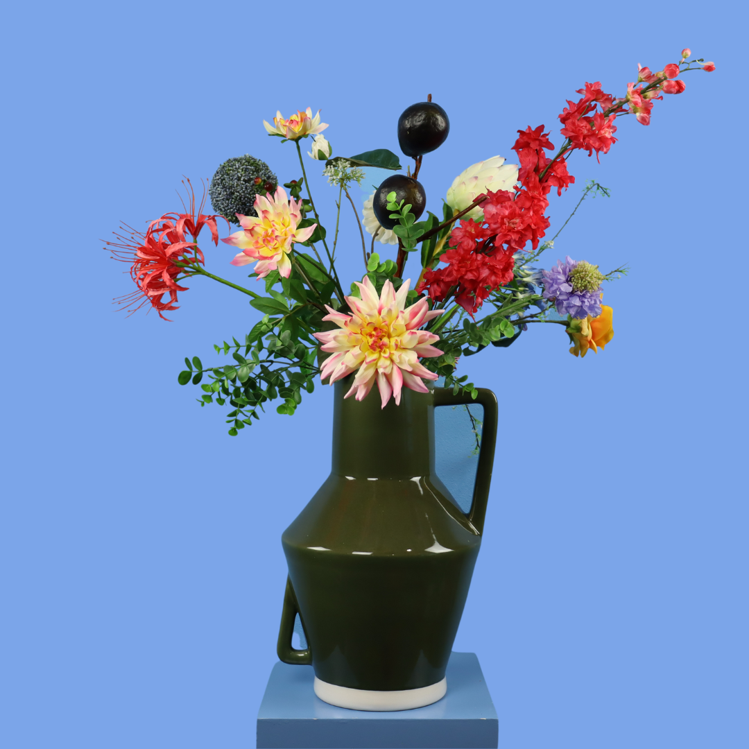 XL - Angelique | Return to Sender vaas met kunstbloemen | XL