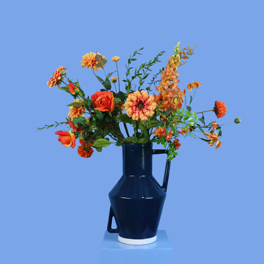 XL - Frenkie | Return to Sender vaas met kunstbloemen | XL