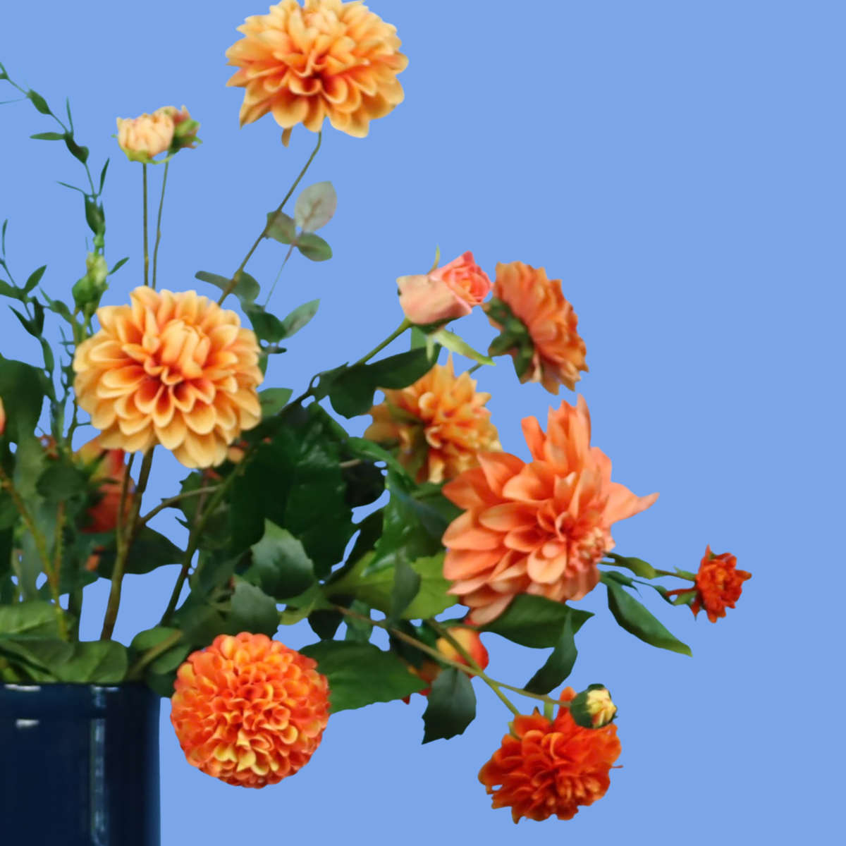 XL - Frenkie | Return to Sender vaas met kunstbloemen | XL