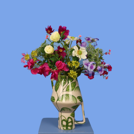 L - Mako | Return to Sender vaas met kunstbloemen | Large