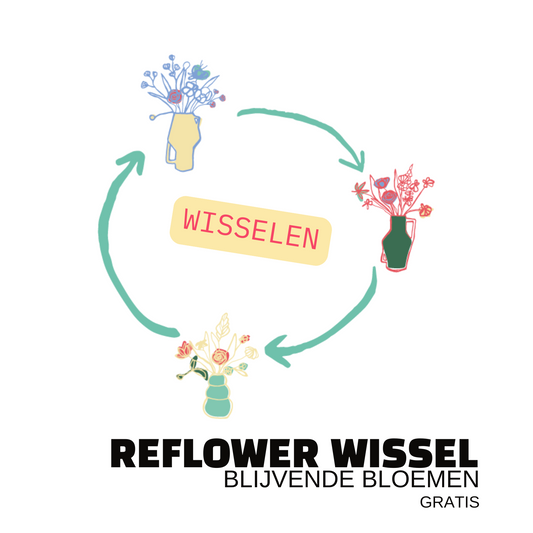 Reflower wisselservice voor kunstbloemen