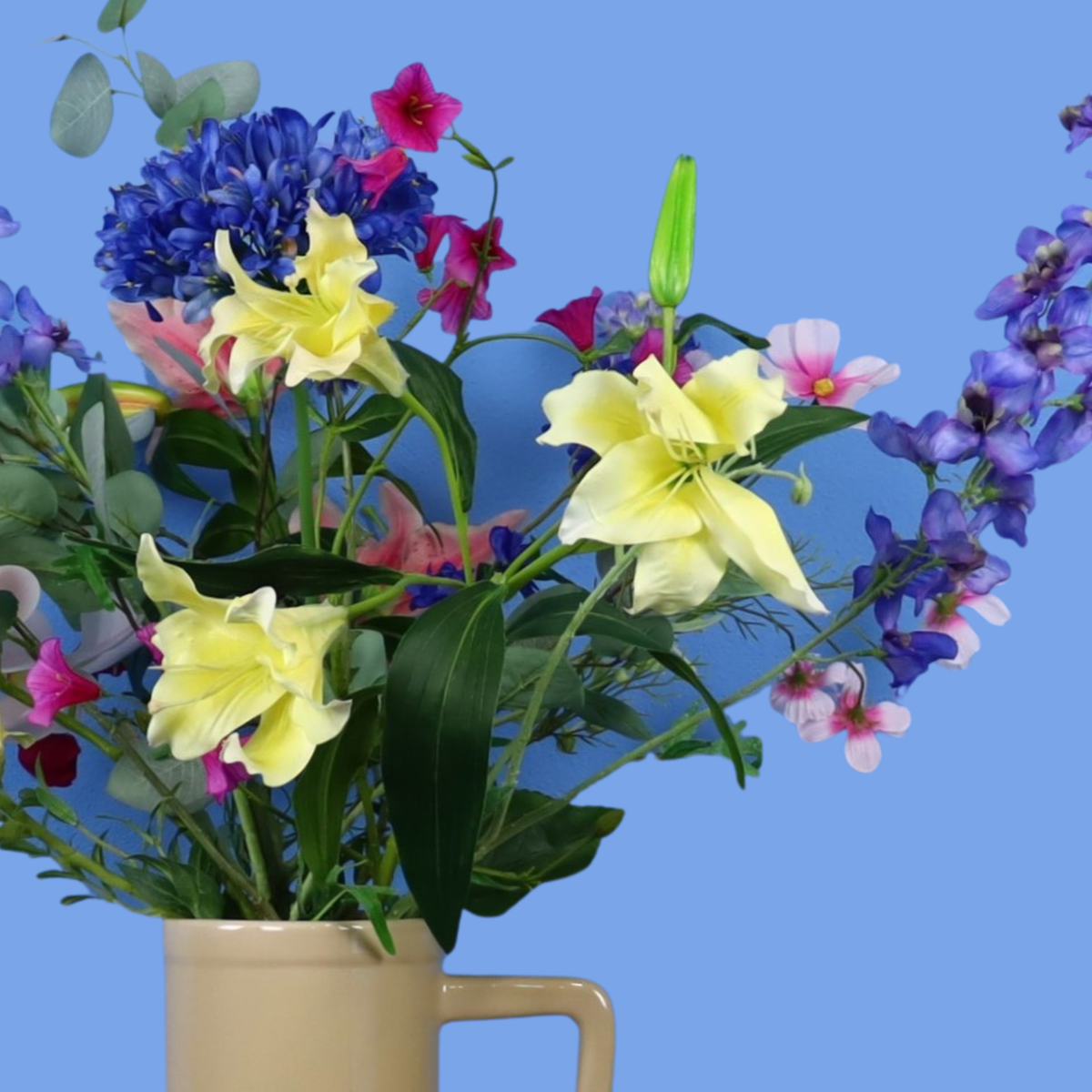 XL - Yonah | Return to Sender vaas met kunstbloemen | XL