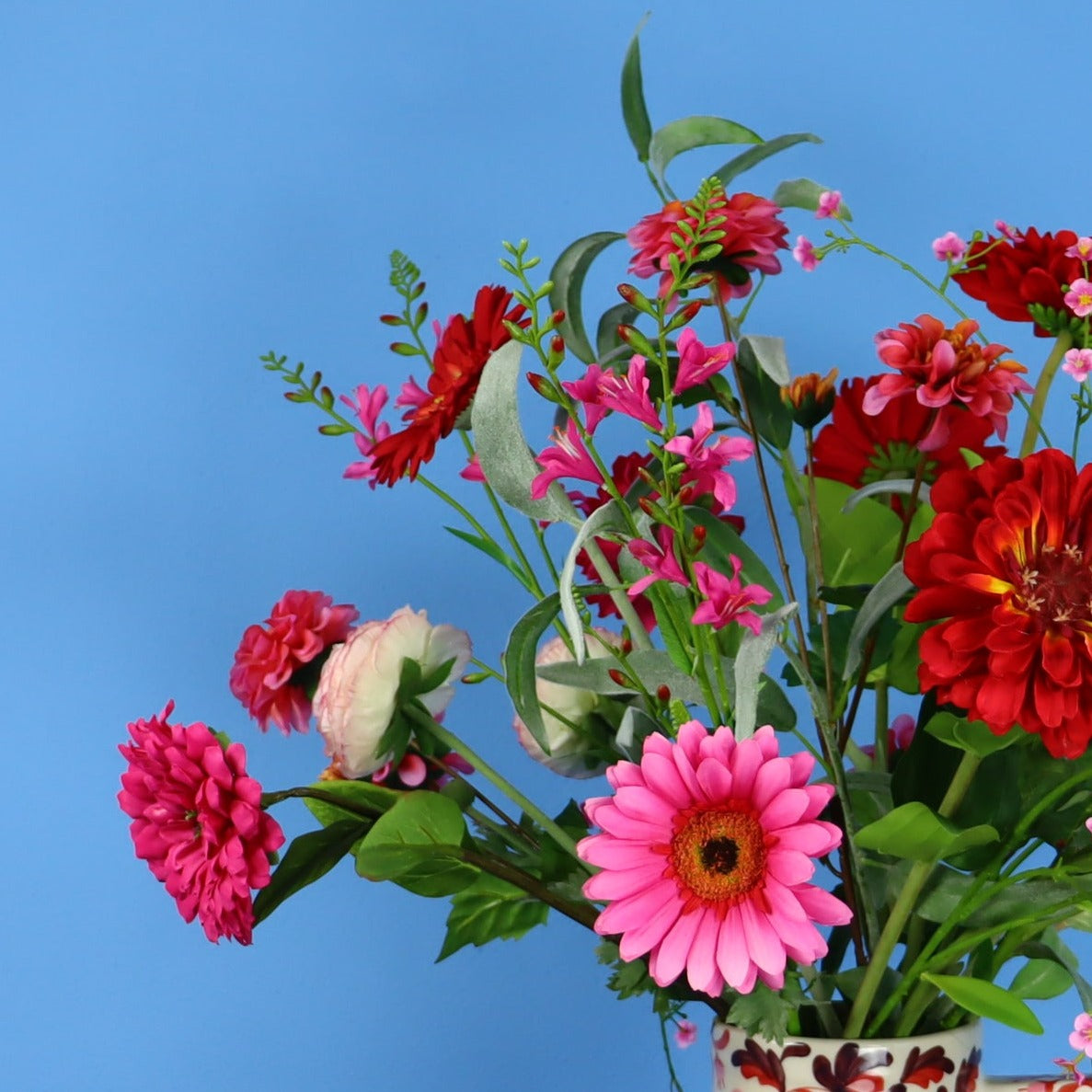 XL - Alex | Return to Sender vaas met kunstbloemen | XL